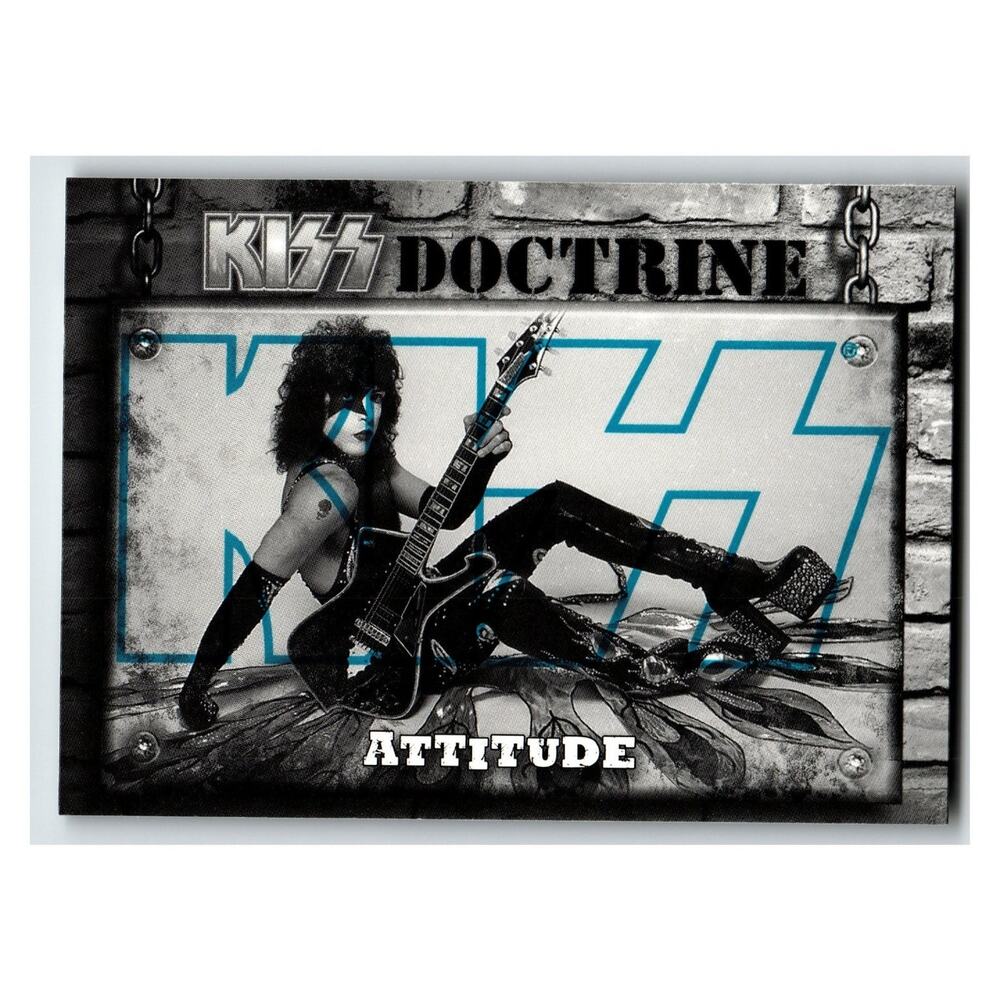 KISS Paul Stanley 2009 Doctrine Press Pass 77 Attitude Card